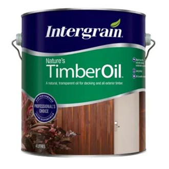 INTERGRAIN NATURE'S TIMBER DECKING OIL - 10 lt