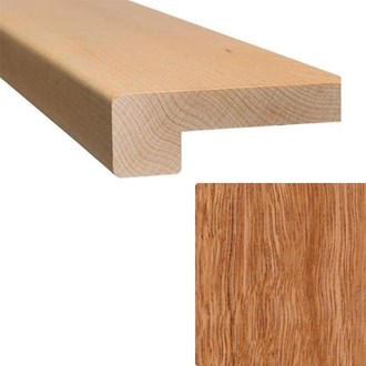 STAIR NOSE SPOTTED GUM SQUARE EDGE 85x30x14mm